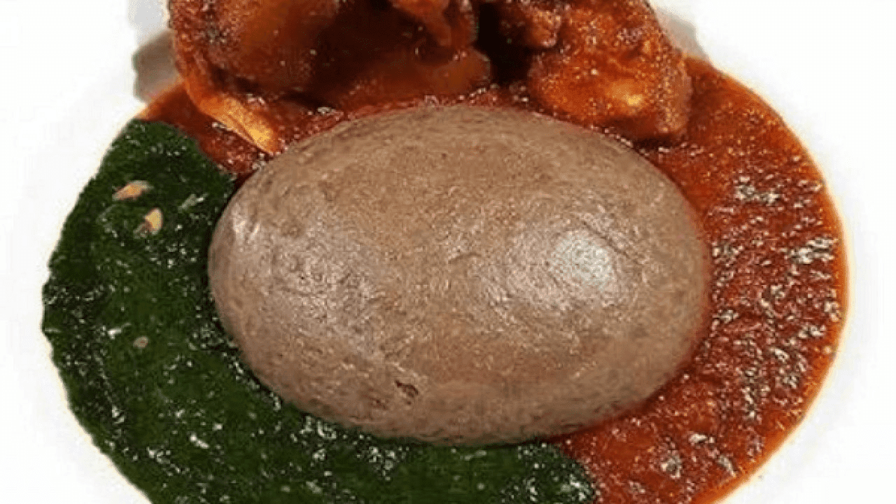 Amala and gbegiri